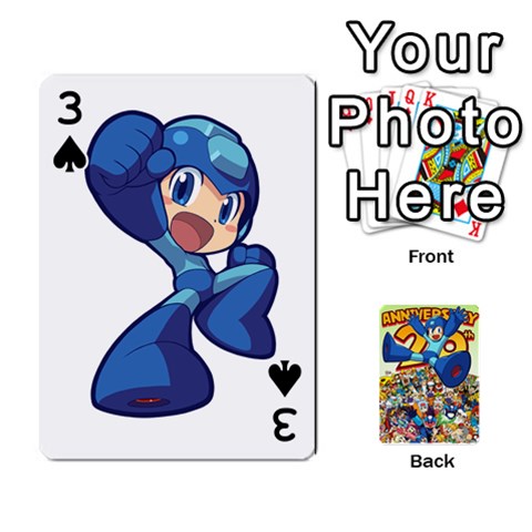 Mega Man By Cheesedork Front - Spade3