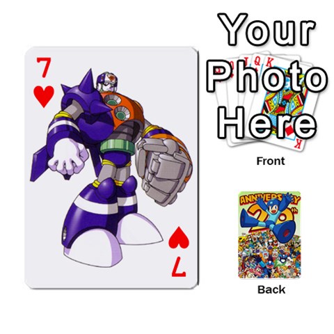 Mega Man By Cheesedork Front - Heart7