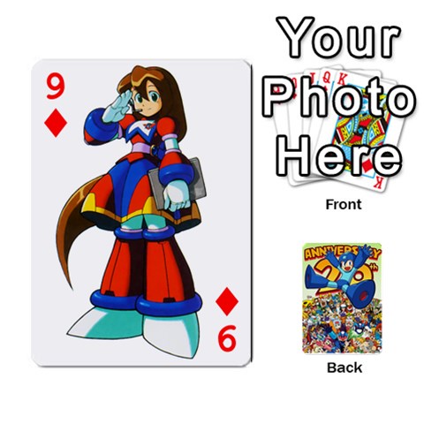Mega Man By Cheesedork Front - Diamond9