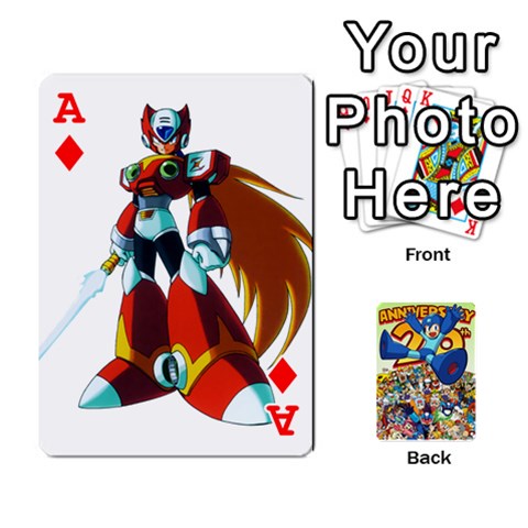 Ace Mega Man By Cheesedork Front - DiamondA