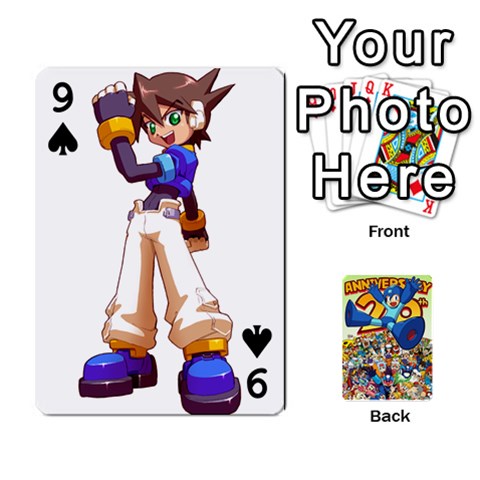 Mega Man By Cheesedork Front - Spade9
