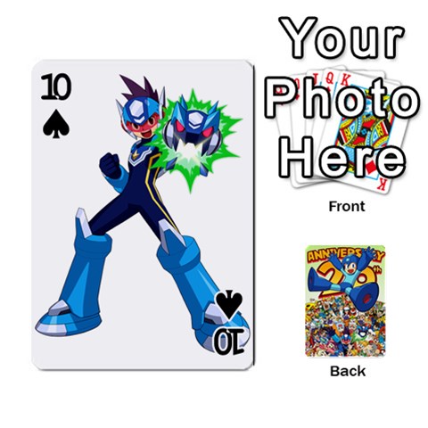 Mega Man By Cheesedork Front - Spade10