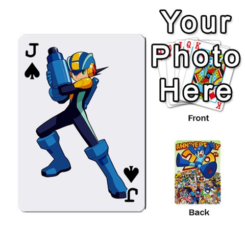 Jack Mega Man By Cheesedork Front - SpadeJ