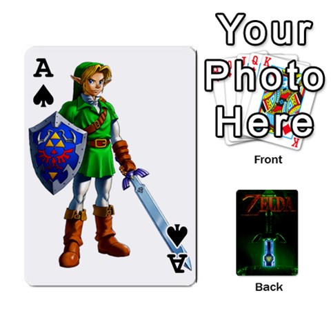 Ace Zelda By Seth Front - SpadeA