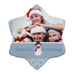 merry christmas - Ornament (Snowflake) merry christmas - Ornament (Snowflake)
