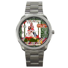 merry christmas - Sport Metal Watch