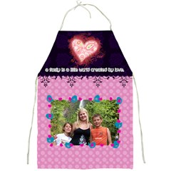 A family created by love. - Full Print Apron