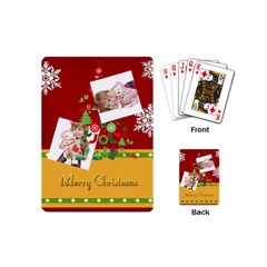 merry christmas - Playing Cards Single Design (Mini)