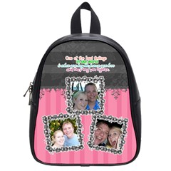 Hug the person you love. - School Bag (Small)