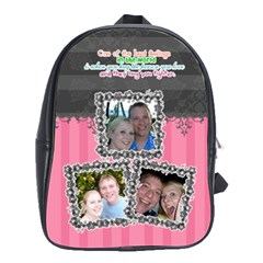 Hug the person you love. - School Bag (Large)