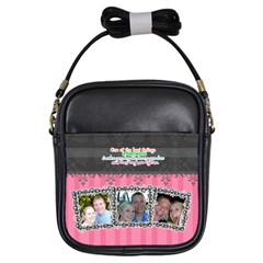 Hug the person you love. - Girls Sling Bag