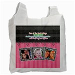 Hug the one you love. - Recycle Bag (Two Side)
