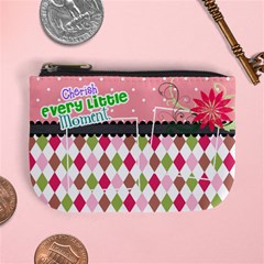 Cherish every little moment. - Mini Coin Purse