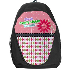 Cherish every little moment. - Backpack Bag