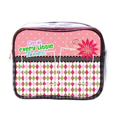 Cherish every little moment. - Mini Toiletries Bag (One Side)