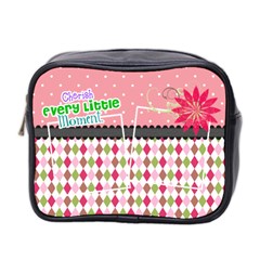 Cherish every little moment. - Mini Toiletries Bag (Two Sides)