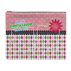 Cherish every little moment. - Cosmetic Bag (XL)