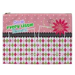 Cherish every little moment. (7 styles) - Cosmetic Bag (XXL)