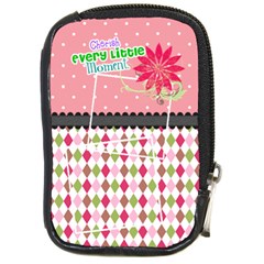 Cherish every little moment. - Compact Camera Leather Case