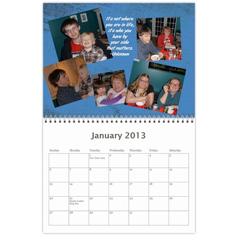 2013 Calender By Kellyjanine2 Yahoo Com Jan 2013
