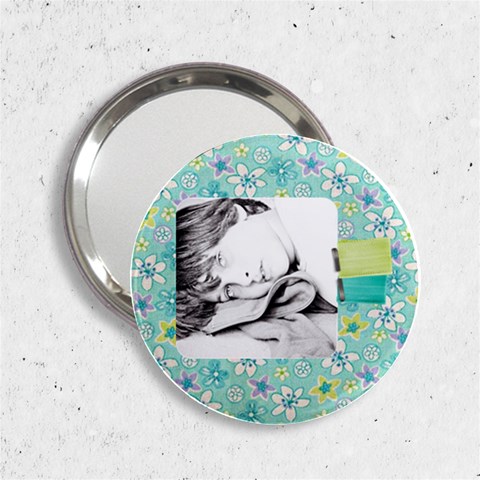 2 25  Handbag Mirror Magic Flower By Deca Front