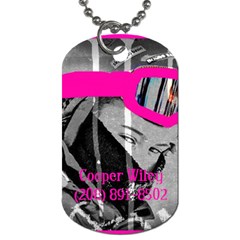 Dog Tag (One Side)