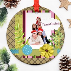 merry christmas - Ornament (Round)