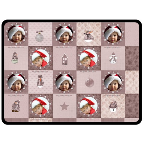 Christmas Fleece Blanket (extra Large) By Joanne5 80 x60  Blanket Front