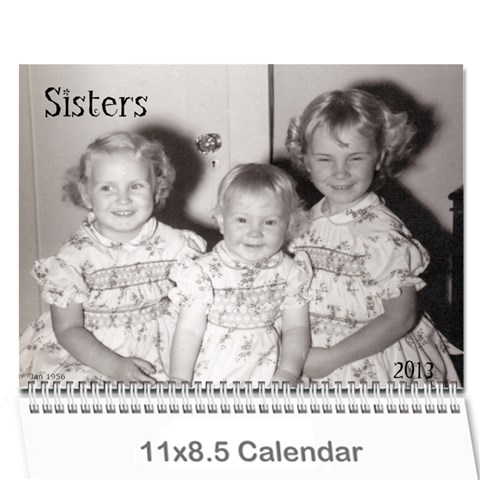 Sisters Calendar For Nesi By Debra Macv Cover