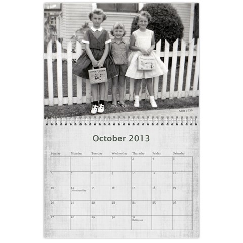 Sisters Calendar For Nesi By Debra Macv Oct 2013