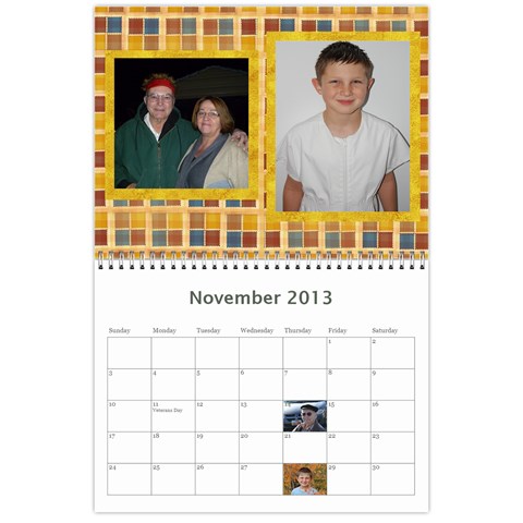 2013 Calendar By Joy Nov 2013