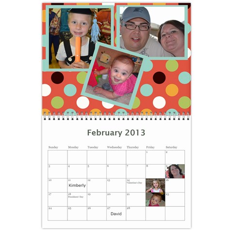2013 Calendar By Joy Feb 2013