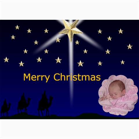 Wise Men Christmas Photo Card By Kim Blair 7 x5  Photo Card - 1