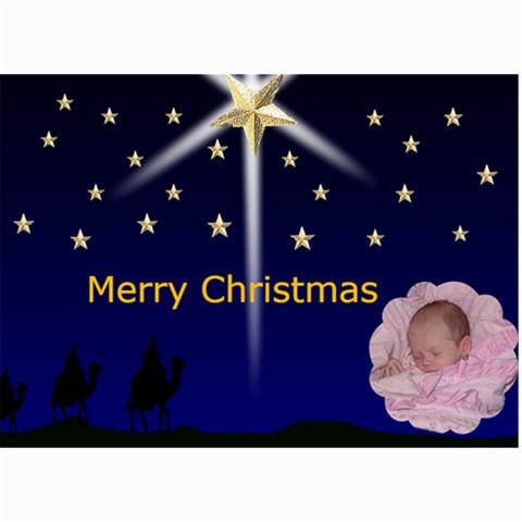 Wise Men Christmas Photo Card By Kim Blair 7 x5  Photo Card - 2
