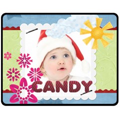 candy - Fleece Blanket (Medium)