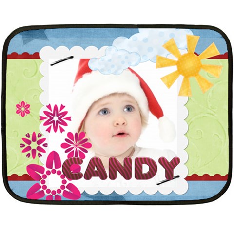 Candy By Jo Jo 35 x27  Blanket Back