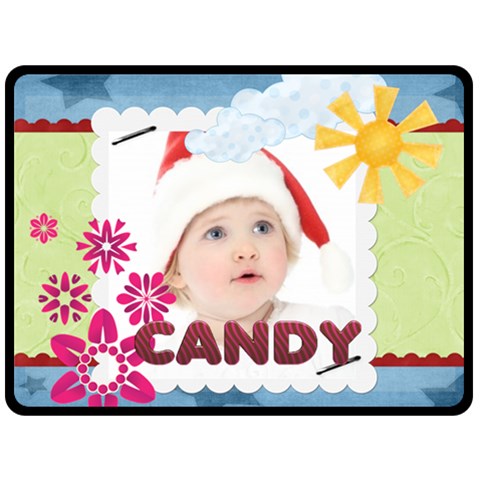 Candy By Jo Jo 80 x60  Blanket Front