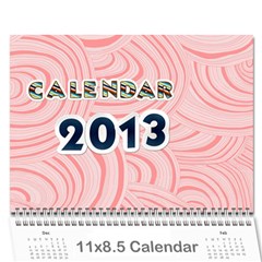 Cal 2013 - Wall Calendar 11  x 8.5  (12-Months)