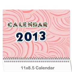 Cal 2013 - Wall Calendar 11  x 8.5  (12-Months)