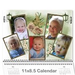 dedushka loni - Wall Calendar 11  x 8.5  (12-Months)