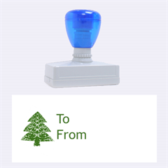 Christmas Tree Rubber Stamp (large)