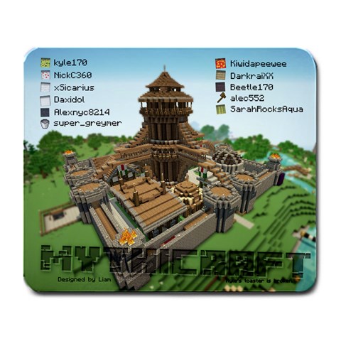 Mythicraft Mousepad By Kyle Gavalchin Front