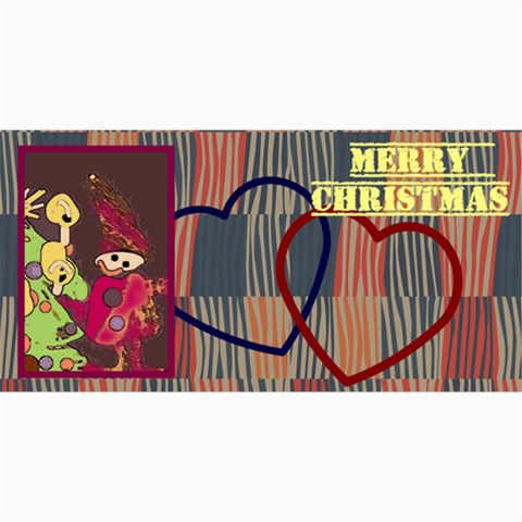 10  Modern Christmas  Cards(own Photo, Text) By Riksu 8 x4  Photo Card - 7