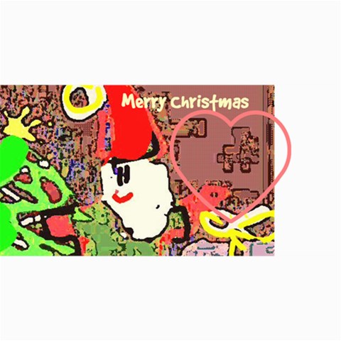 10  Modern Christmas  Cards(own Photo, Text) By Riksu 8 x4  Photo Card - 8