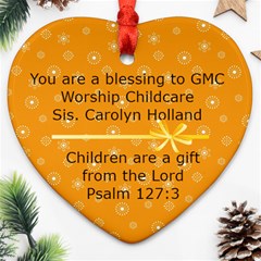 heart children sis holland - Ornament (Heart)