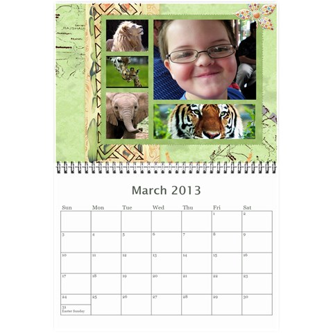 My Cal By Belinda Johnson Mar 2013