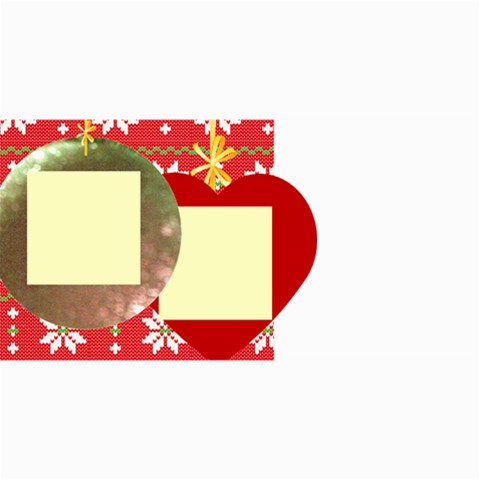10 Christmas Cards With Place For Your Photo And Some Text By Riksu 8 x4  Photo Card - 6