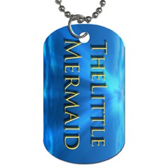 mermaid - Dog Tag (Two Sides)