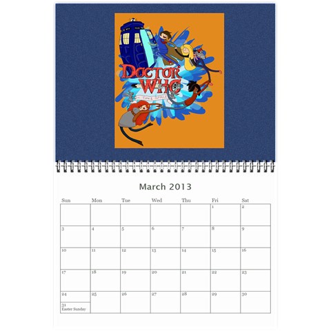 Whocalendar By Lindy Hafner Mar 2013
