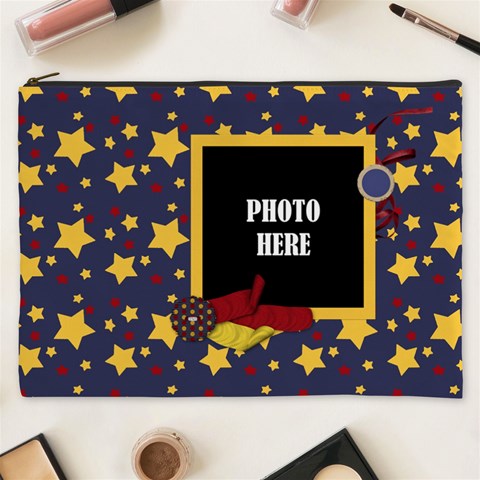Primary Cardboard Xxxl Cosmetic Bag 1 By Lisa Minor Front